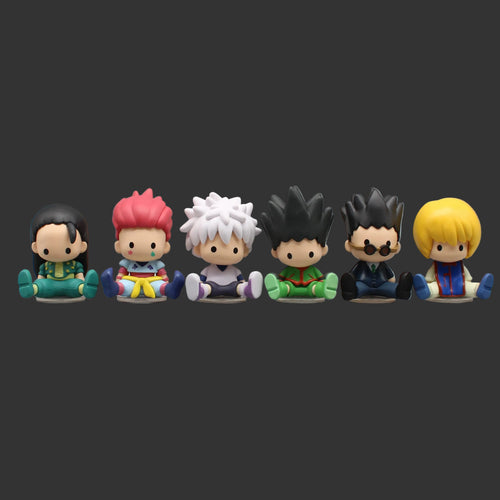 Ensemble 6 Mini Figurines Figurikuo